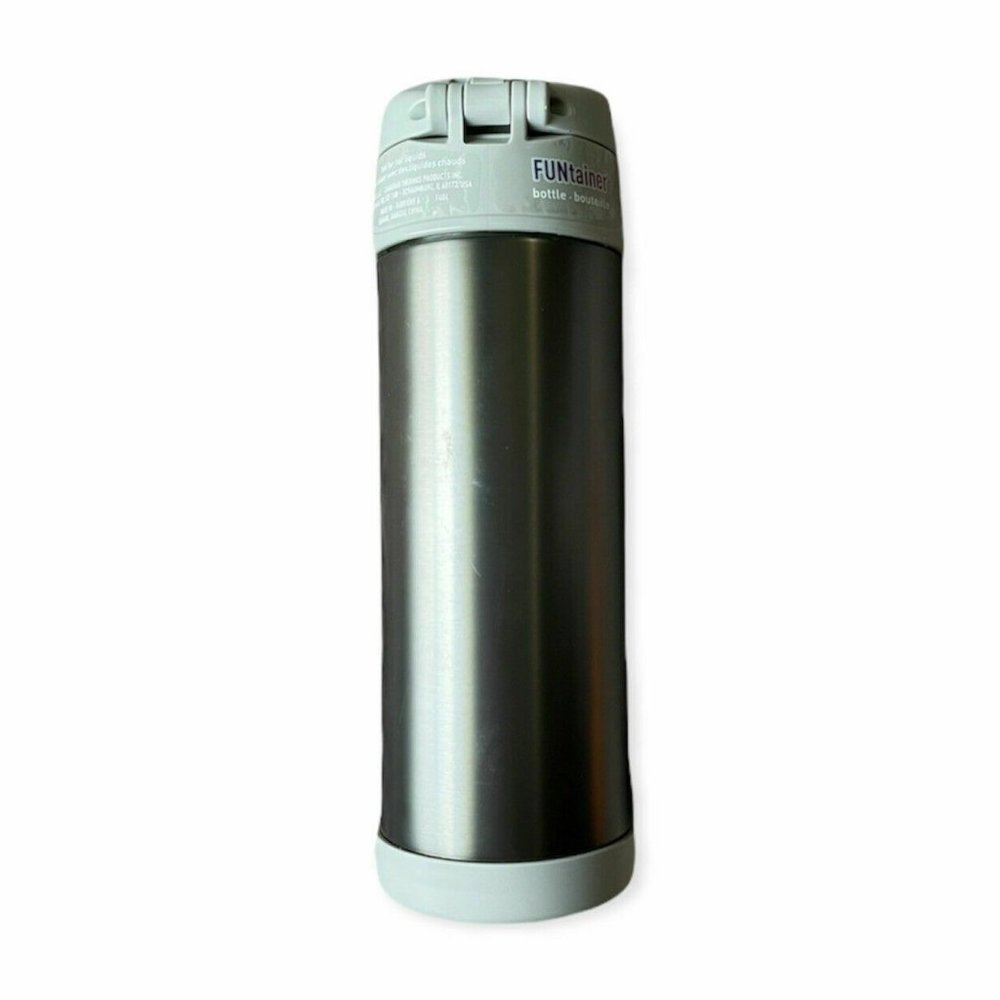 Thermos Funtainer Water Bottle 16 oz Gray